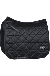 2026 WeatherBeeta Satin Luxe Air-Tec Dressage Saddle Pad 1030348 - Black